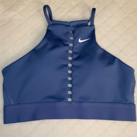 Blue Nike Sports Bra - Picture 1 of 6